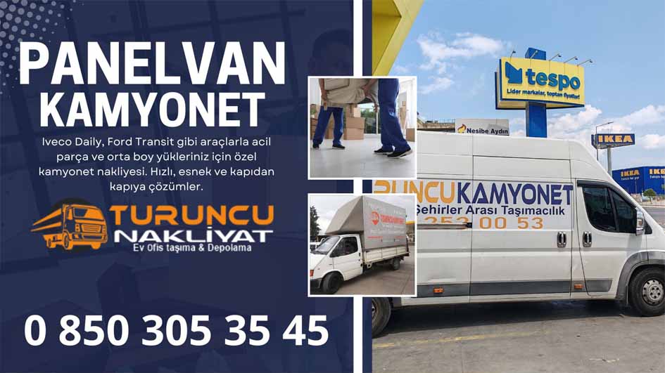 Kamyonet ve Panelvan Nakliye